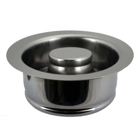 InSinkErator Style Disposal Flange And Stopper In Stainless Steel